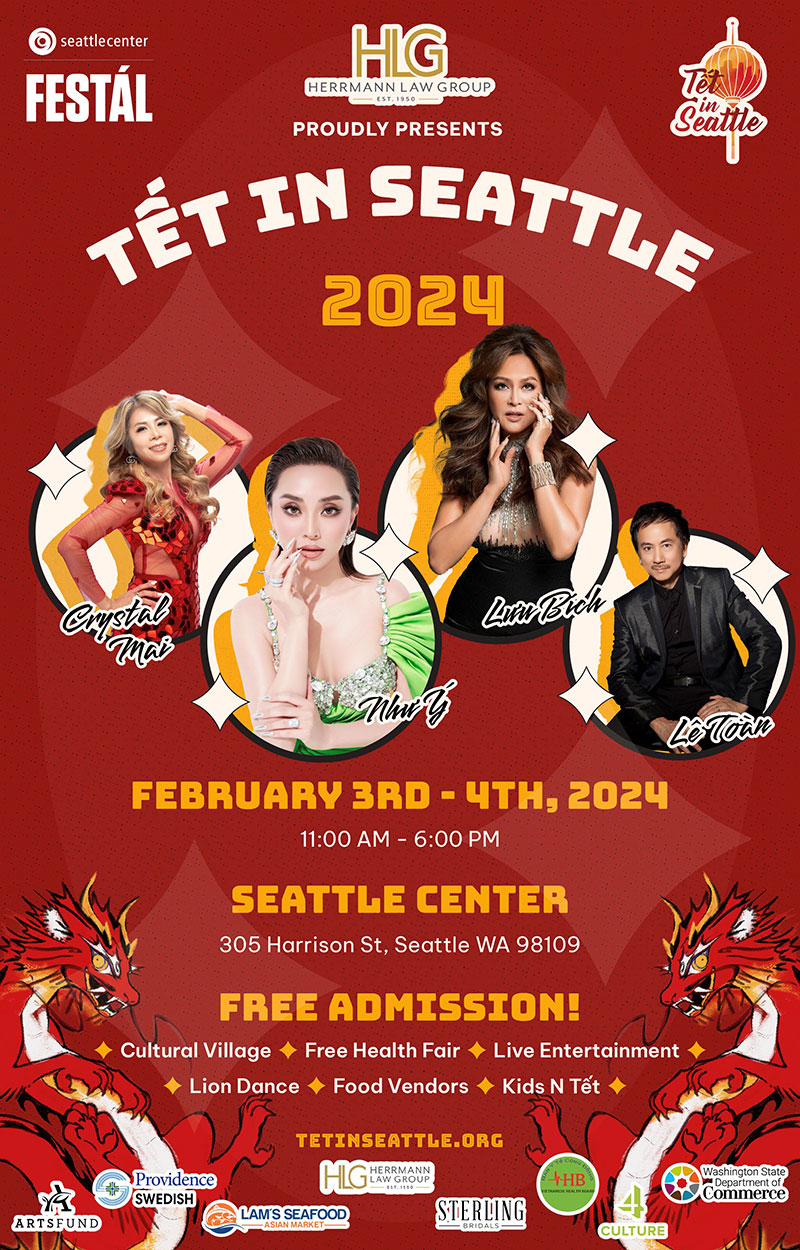 Tet in Seattle Poster